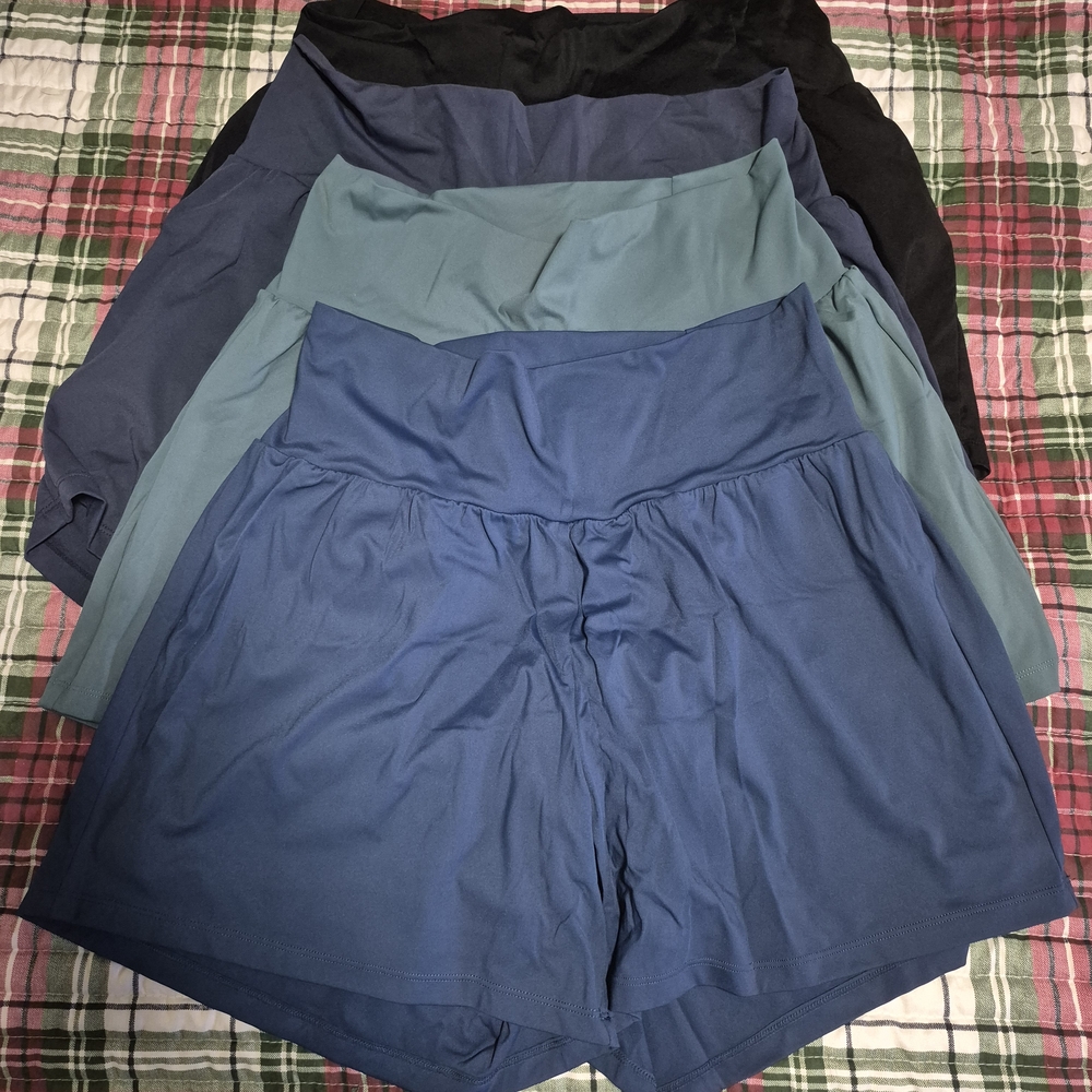 Women's Halara 5" Inseam Shorts- 4 PAIRS